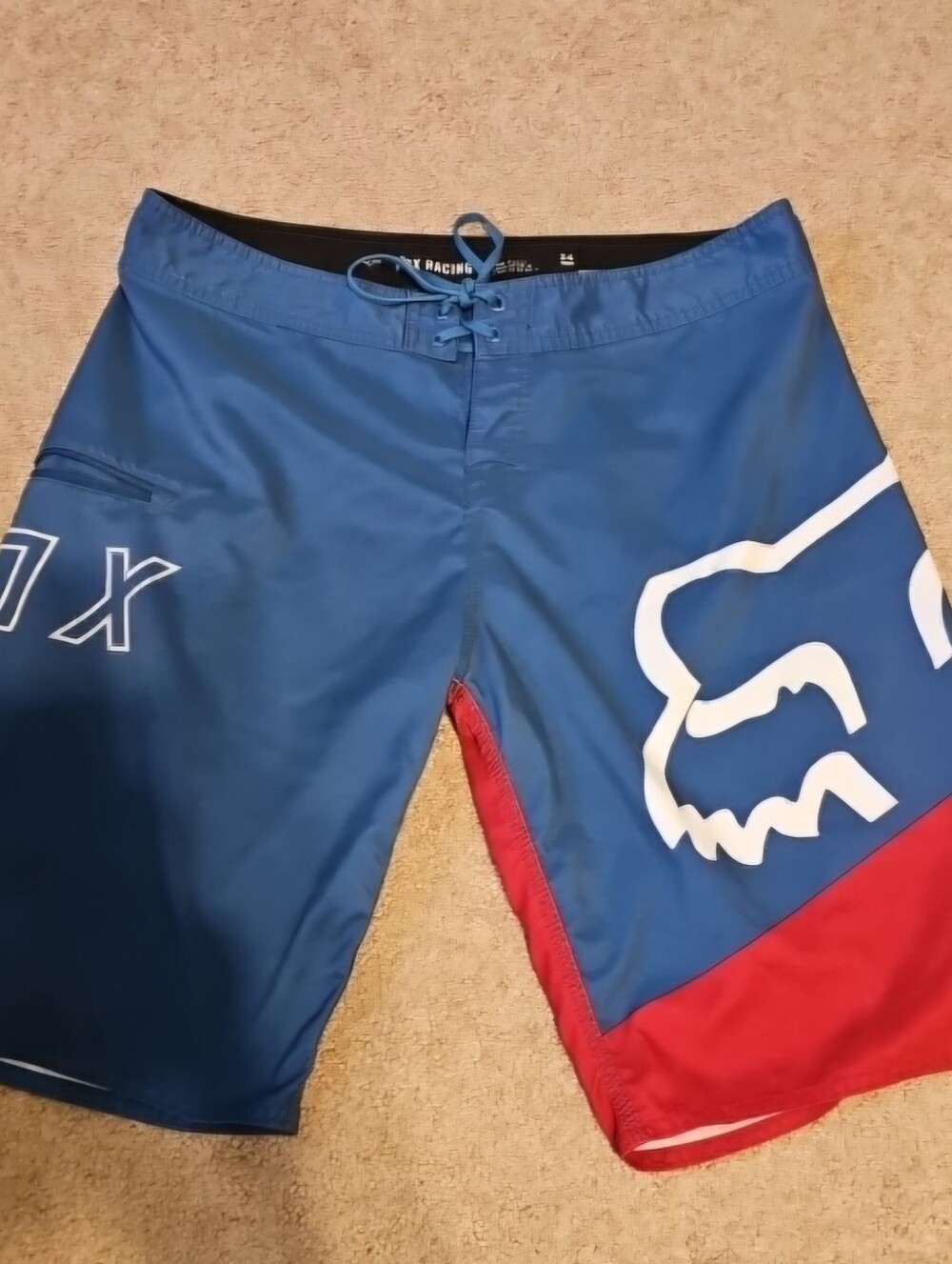 Mens FOX SWIM TRUNKS SZ 34